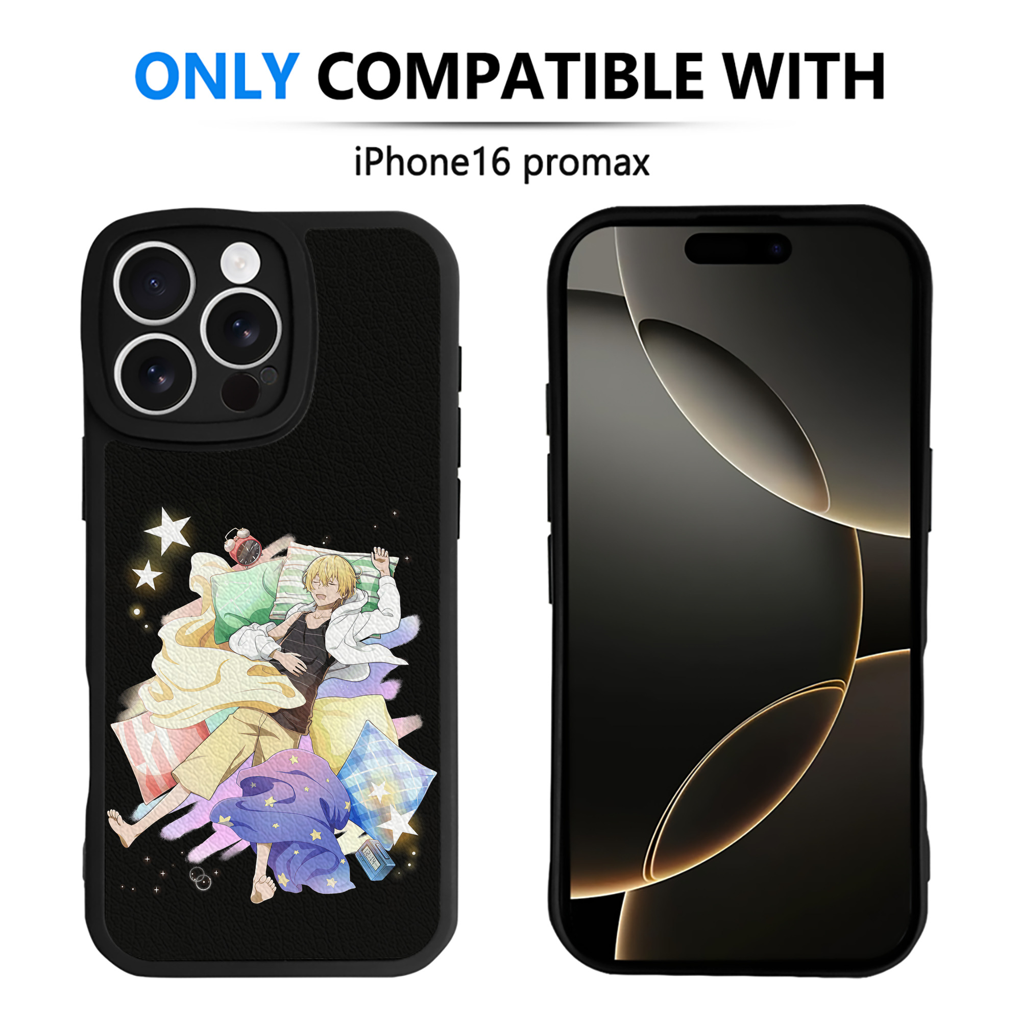 （画像用） 文豪ストレイドッグス Bungo Stray Dogs 【iPhone 16シリーズ対応】シリコンスマホケース（レザー調） 材質：シリコン